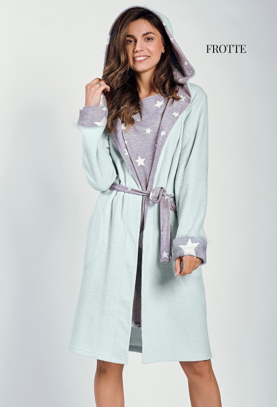 Taro župan Brigitte 3211 froté dlouhý/r S-XL Z24/25 dámský Taro župan Brigitte 3211 froté dlouhý/r S-XL Z24/25 dámský - Dámské župany
