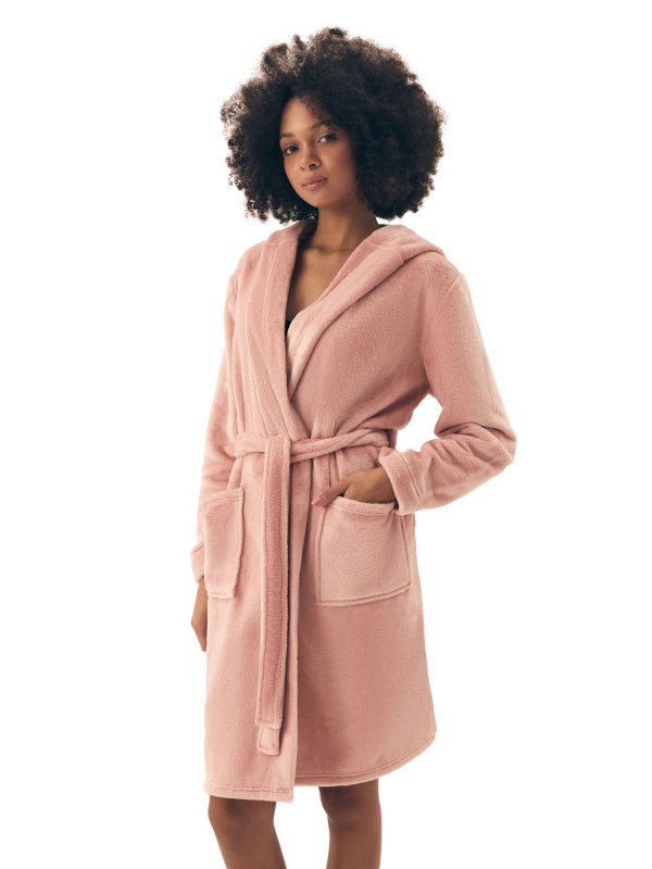 Dámský župan 42877 Brid pink - HENDERSON Dámský župan 42877 Brid pink - HENDERSON - Dámské župany