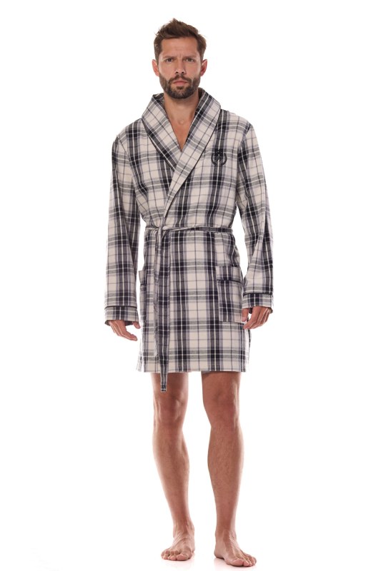 Župan Ben BJ Short 2470 Graphite - L&L Župan Ben BJ Short 2470 Graphite - L&L - Dámské župany