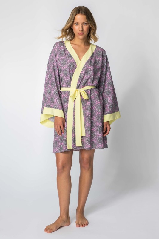 LaLupa Cover Up Kimono LA107 Model 2 - Dámské župany