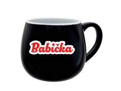 Keramický hrníček Babička (obrys) 300 ml černý - Giftela