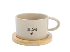 Libuška - krémový hrníček makronka 200 ml