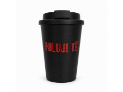 MILUJI TĚ - černý termohrnek 300 ml