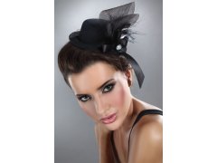 LivCo Corsetti Fashion Mini Top Hat Model 4 Black