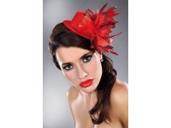 LivCo Corsetti Fashion Mini Top Hat Model 23 Red