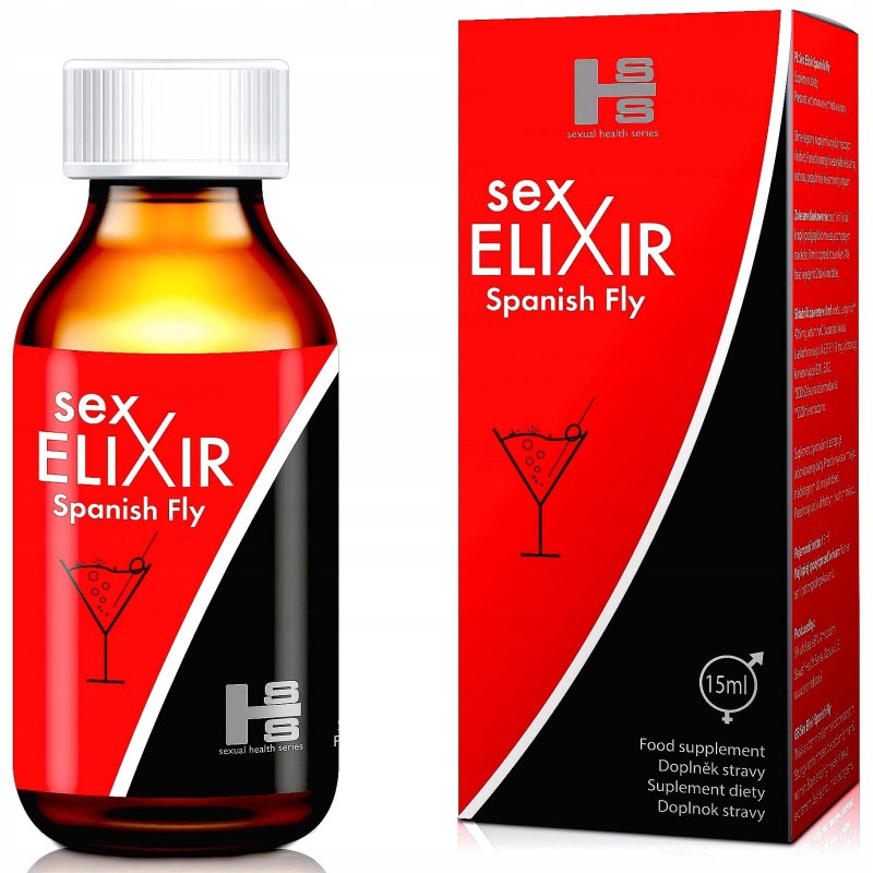 Afrodiziakum pro muže i ženy Sex Elixir 15ml - Valavani - Erotické prádlo doplňky