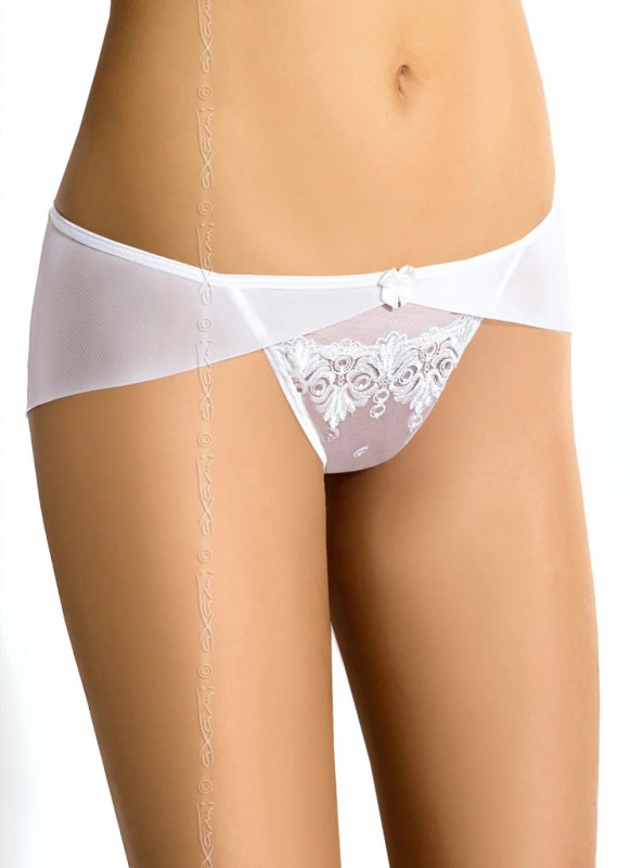 Dámské sexy kalhotky Primrose V-5173 Bílá - Axami - Erotické prádlo kalhotky
