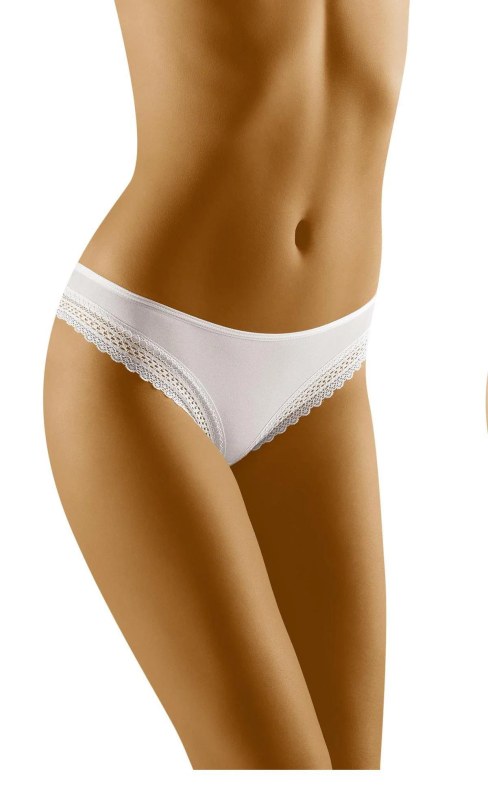 Dámské kalhotky Eco-Bu White - Wol-Bar