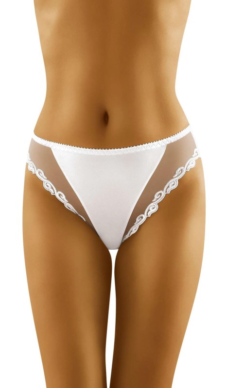 Kalhotky Poly II White - Wol-Bar - Erotické prádlo kalhotky
