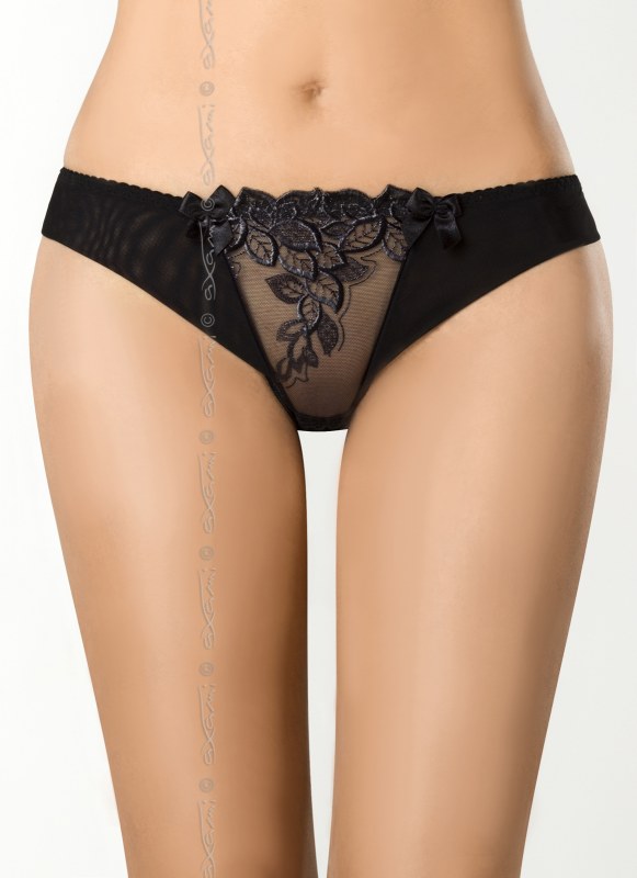 Brazilky Chocolate Bar V-7865 černá - Axami - Erotické prádlo kalhotky