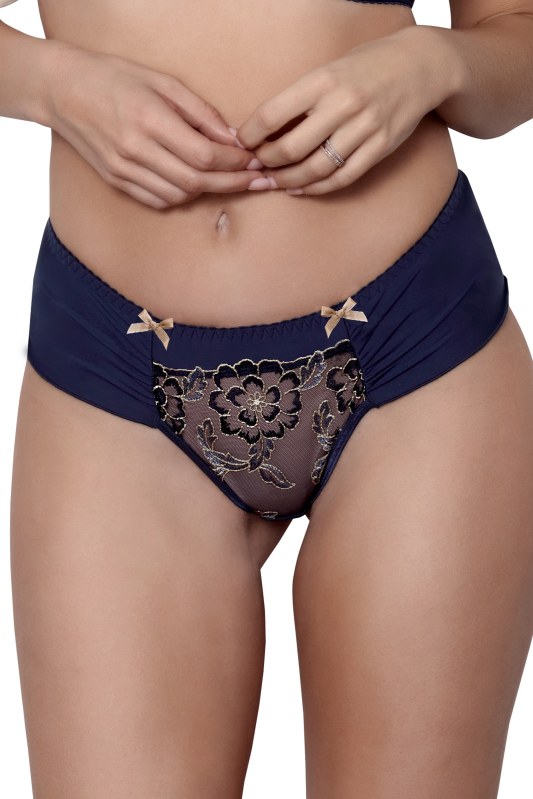 Brazilky V-9338 modrá - Axami - Erotické prádlo kalhotky