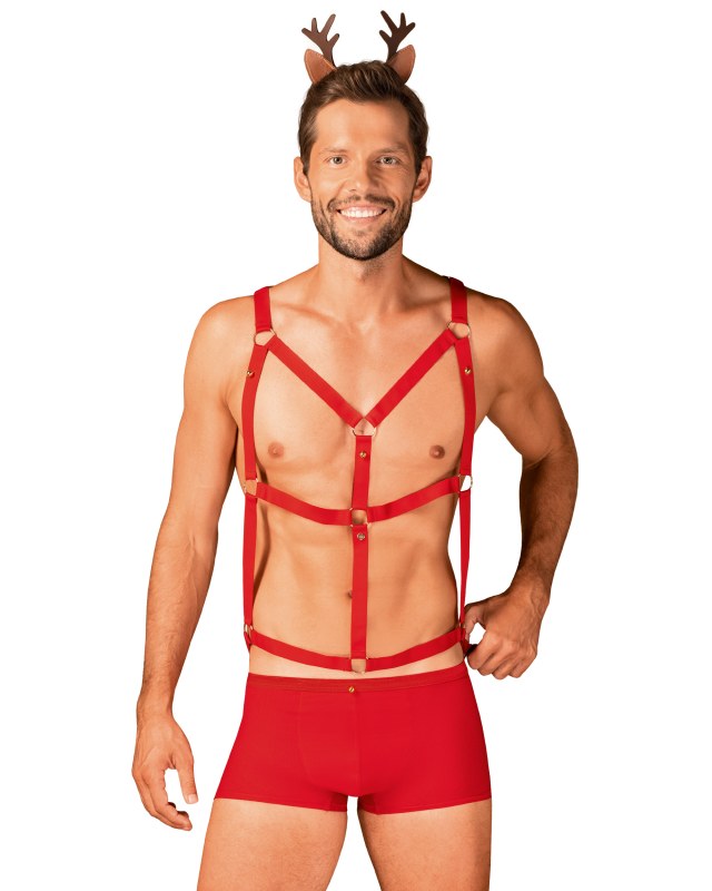 Vánoční kostým Mr Reindy set - Obsessive - Erotické prádlo komplety a sety