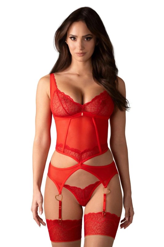 Sexy souprava s krajkou model 204915 Obsessive