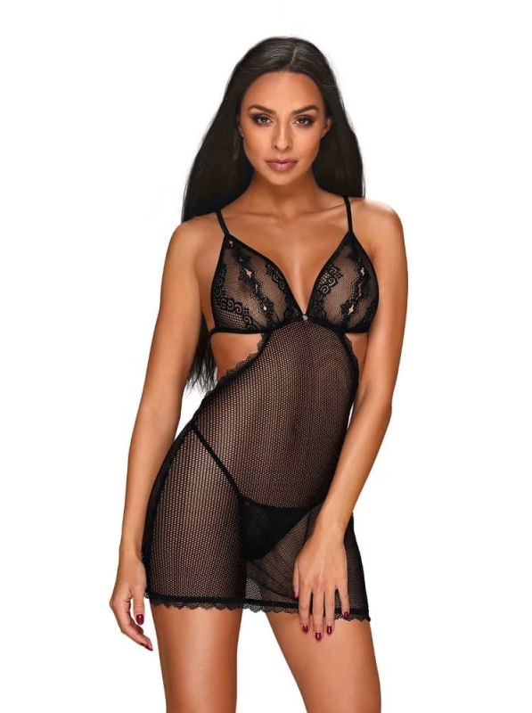 Půvabná košilka Millagro chemise - Obsessive - Erotické prádlo korzety
