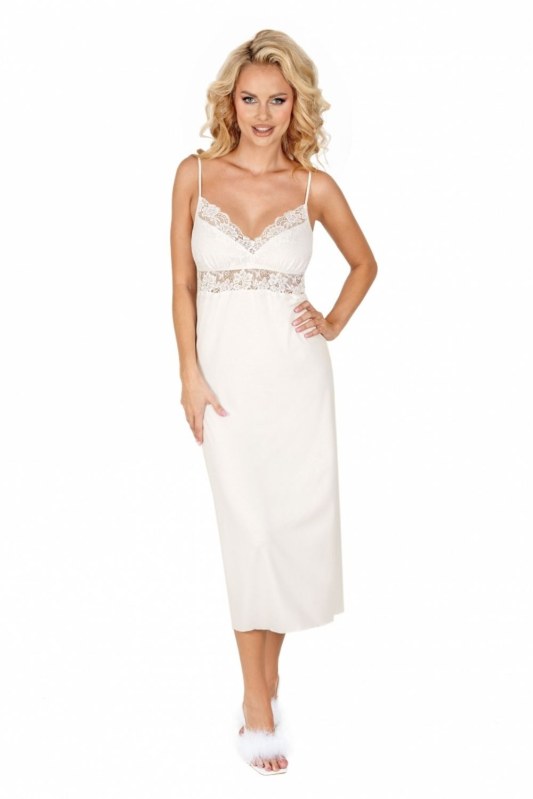Noční košilka s krajkou model 225961 Donna