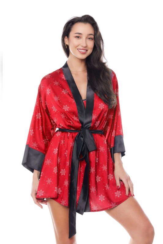 Aster Robe Červené negližé - Anais