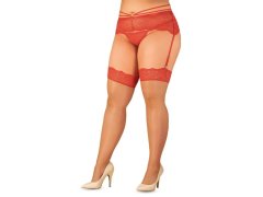 Jemné punčochy Loventy stockings 2XL/3XL - Obsessive