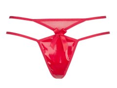 Dámské sexy tanga Plus Size V-8728 Červená - Axami