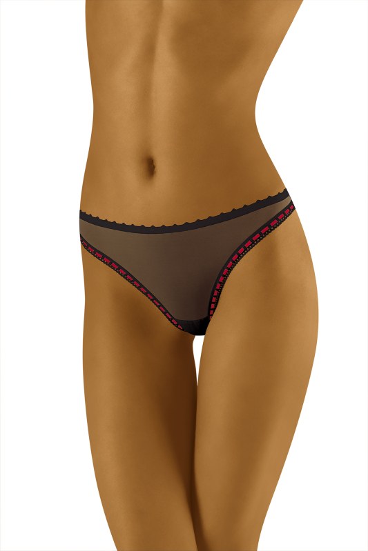 Tanga Carimbo Black - Wol-Bar