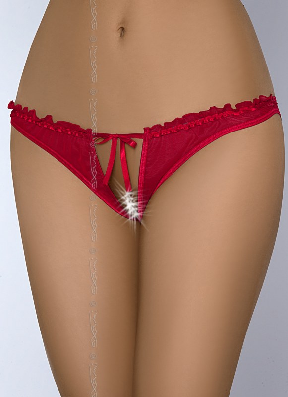 Tanga Magenta V-6448 červená - Axami - Erotické prádlo tanga