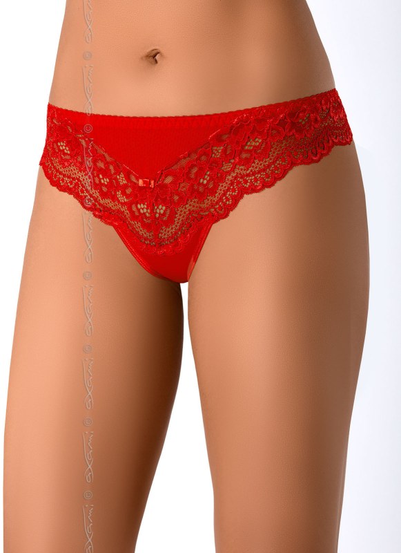 Tanga Maisa V-7598 červená - Axami - Erotické prádlo tanga