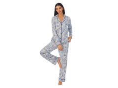 Dámské pyžamo YI2822668 bílé s potiskem - DKNY
