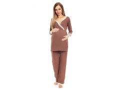 Těhotenská pyžama s krajkou model 132600 PeeKaBoo