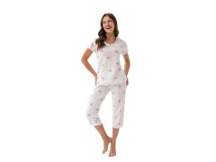 Dámské pyžamo Luna 386 v plné délce S-2XL