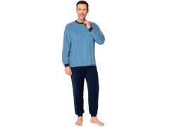 Pyžamo Martel 423 Edward III, dlouhé rukávy, velikosti M–3XL, froté