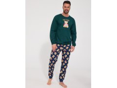 Pyžamo Cornette 115/321 Gift Time dlouhé rukávy/nohavice Christmas S–2XL