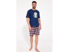 Pyžamo Cornette 326/329 Cat kr/r Christmas S–2XL