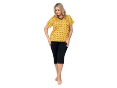 Pyžamo Queen 3/4 Plus Size - Donna