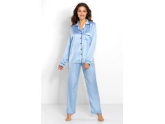 Pyžamo Classic Look Blue - Momenti Per Me