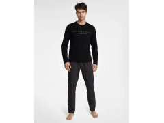 Pyžamo Insure 40963-99X Black/Dark Grey - Henderson 6049699