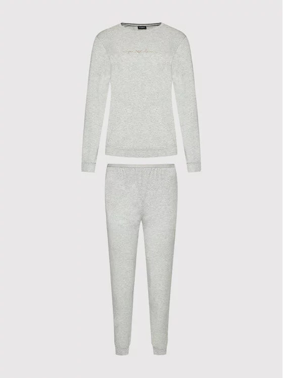 Dámské pyžamo 164234 1A223 - 06110 - Šedá - Emporio Armani - Noční prádlo Dámská pyžama