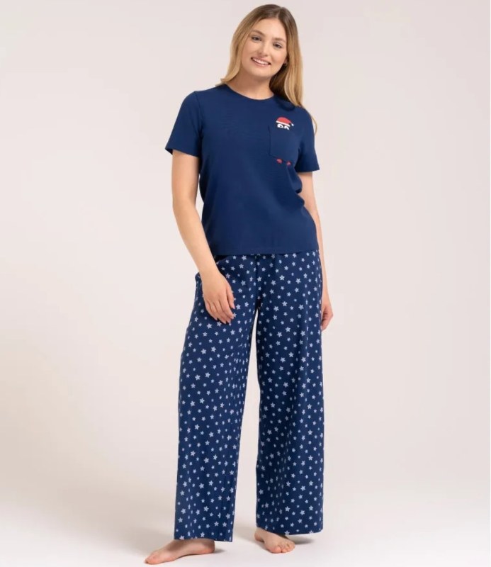Pyžamo Moraj PDD4300-025 L–3XL - Noční prádlo Dámská pyžama