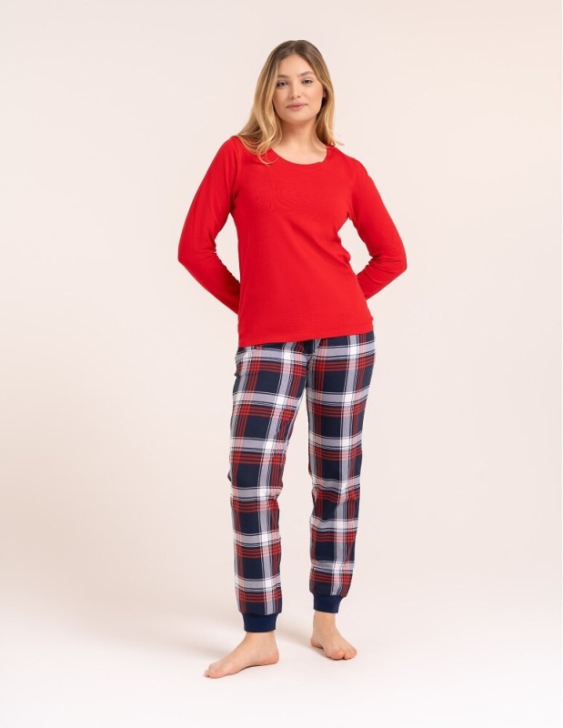 Pyžamo Moraj PDD4300-026 dlouhé rukávy, velikosti S–3XL