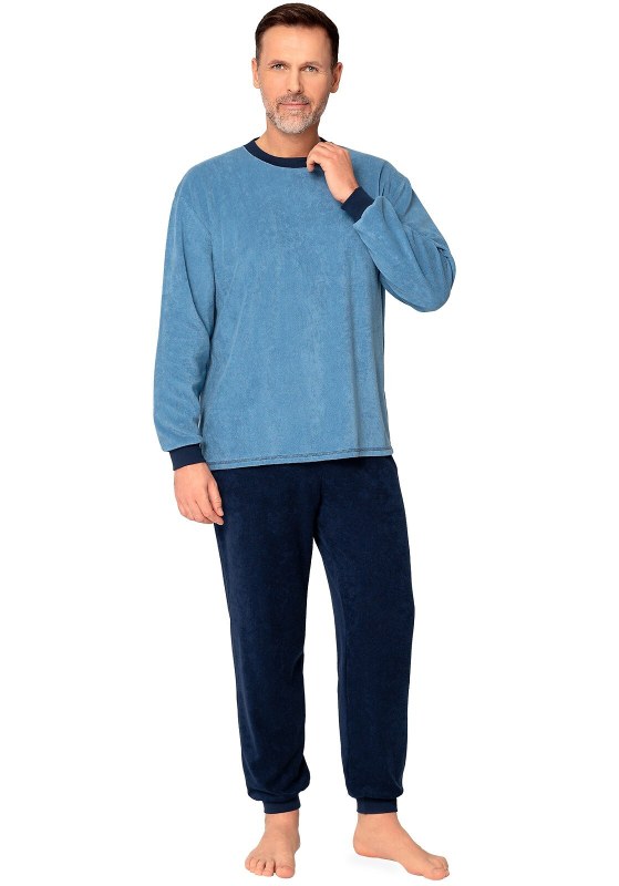Pyžamo Martel 423 Edward III, dlouhé rukávy, velikosti M–3XL, froté
