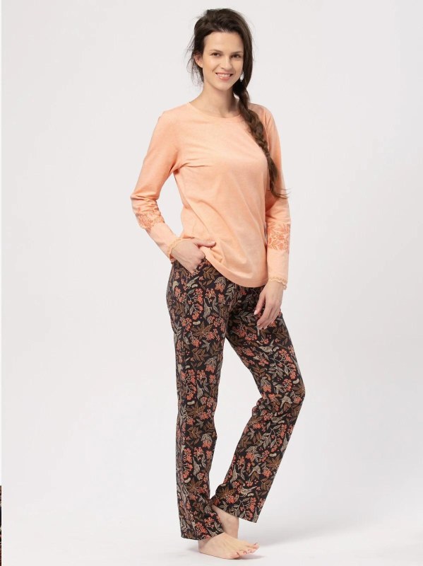 Pyžamo Key LNS 785 B24 long/r S-XL dámské - Noční prádlo Dámská pyžama