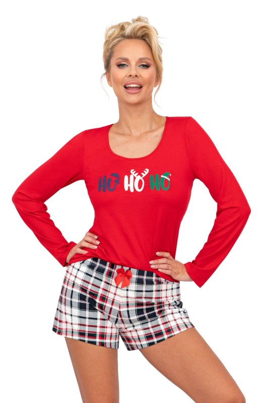 Pyžamo Ho Ho II 1/2 červené - Donna