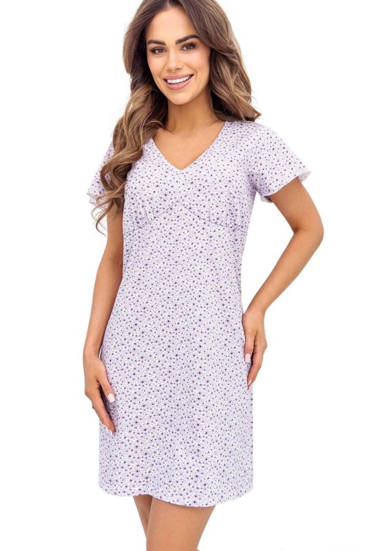 Noční košilka s květinovým vzorem model 228591 Donna