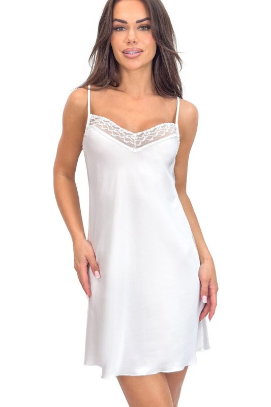 Saténová noční košilka model 228594 Donna