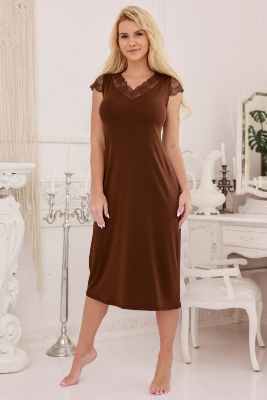Noční košilka s květinovým vzorem model 230582 Kalimo