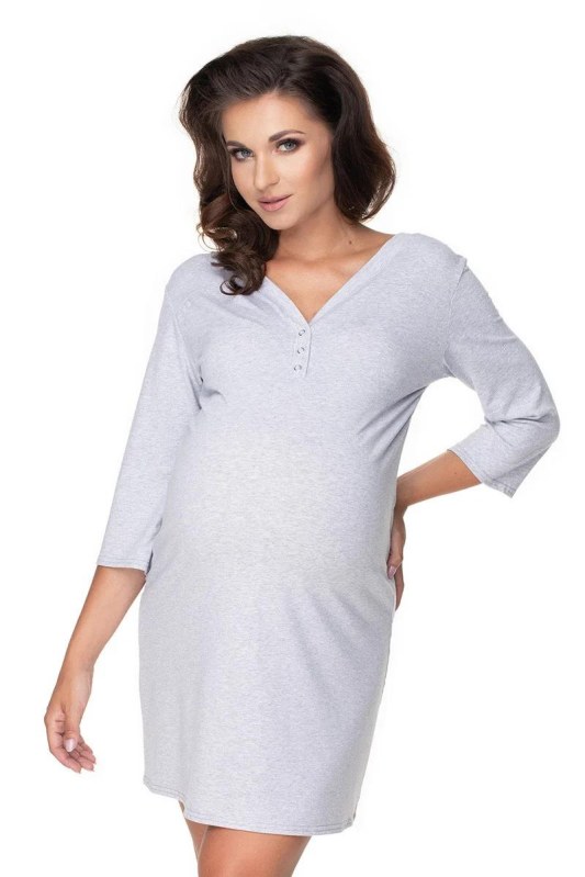 Těhotenská noční košile model 138229 PeeKaBoo - Noční prádlo Dámská pyžama noční košile