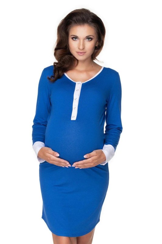 Těhotenská noční košile model 138233 PeeKaBoo
