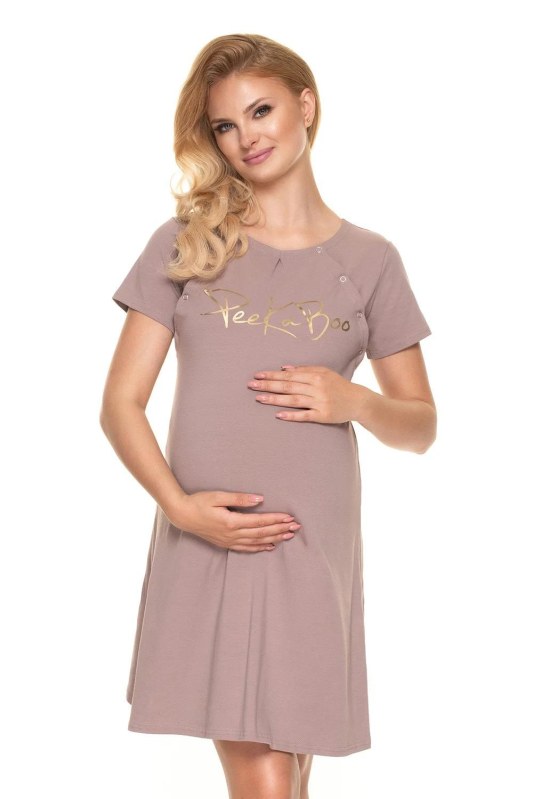 Těhotenská noční košile model 157708 PeeKaBoo