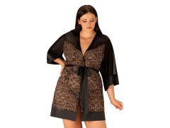 Dokonalý župan Allunes peignoir 2XL/3XL - Obsessive