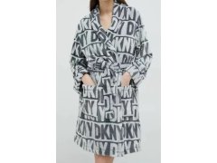 Dámský župan YI2222605F 031 šedá - DKNY