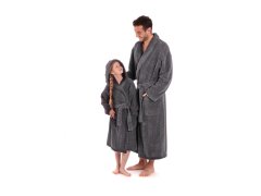 Župan unisex Athena 2116 Tmavě šedá - Vestis