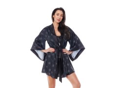 Krásný župan Aster robe black - Anais